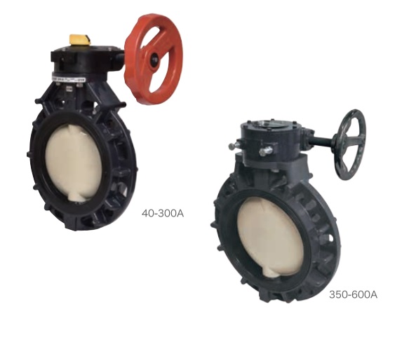 ESLON BUTTERFLY VALVE GEAR TYPE